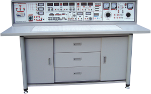 電工、模電、數(shù)電、電力拖動(dòng)（帶直流電機(jī)）實(shí)驗(yàn)與技能實(shí)訓(xùn)考核實(shí)驗(yàn)室成套設(shè)備（帶智能型功率表、功率因數(shù)表）