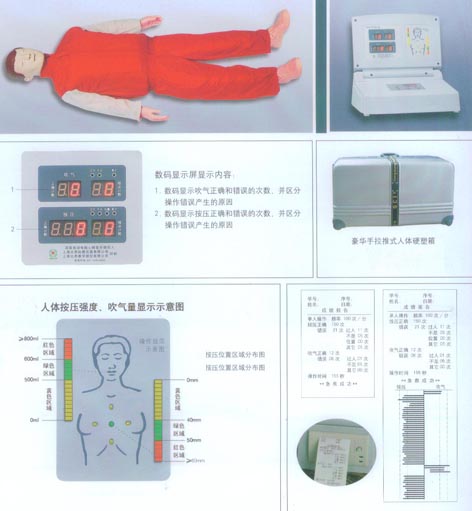 高級(jí)全自動(dòng)電腦心肺復(fù)蘇模擬人